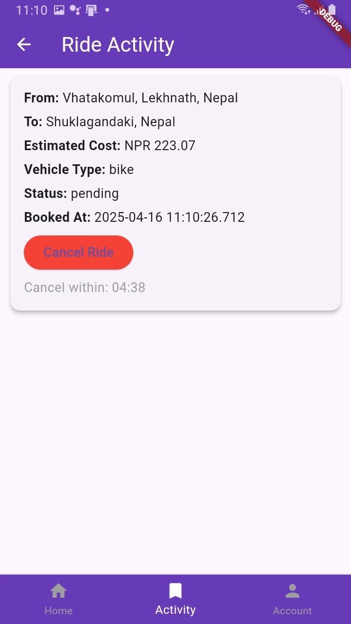 Ride Sharing screenshot 1